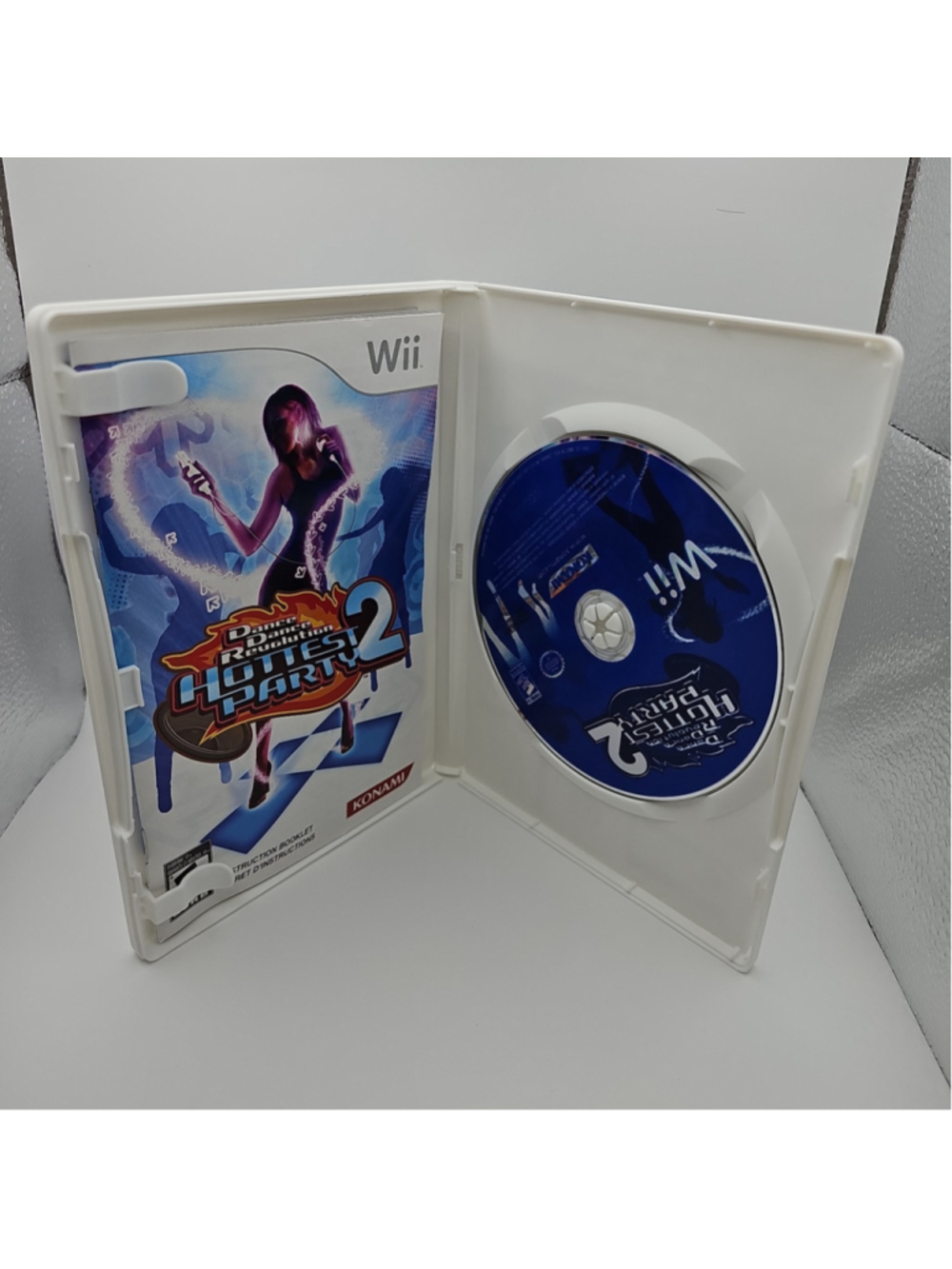 Dance Dance Revolution Hottest Party 2 Dance Mat & Game CIB (Nintendo Wii, 2008) - Picture 5 of 11
